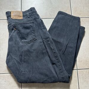 VTG Levi’s 560 Men’s 38x30 Orange Tab Black Skate Denim 90s Y2K Jeans